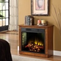 Annie- mantel with electric fireplace