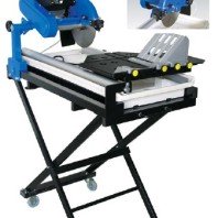 Laser guided ten inch stand wet tile saw