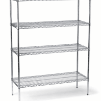 Chrome Plated Wire Shelving