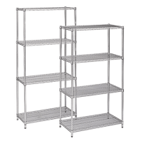 Chrome Plated Wire Shelving