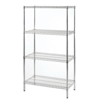 Chrome Plated Wire Shelving