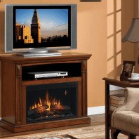 Traditional Home-entertainment mantel