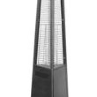 Stand Glass Tube Triangle Patio Heater