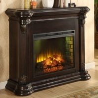 Harisson-mantel with electric fireplace