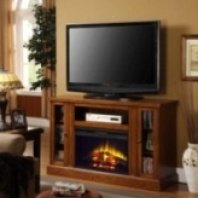 Rogan-mantel with electric fireplace