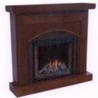 Modern Cottage-mantel with insert