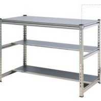 Stainless steel tiered work bench