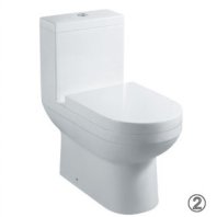 One Piece Siphonic Toilet
