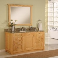 48" Vanity with mirror including Granite Top and Cupc Basin