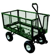 36"X18" Mesh Cart with Side Panels