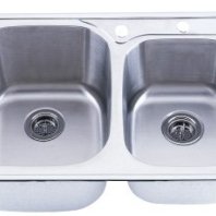 Drop in Offset Sink 33"×22"×9"/7"