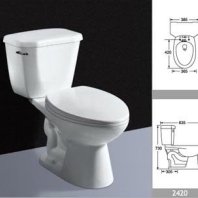 Two Piece High Efficiency Toilet
