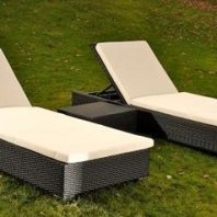 3 pc Rattan Sofa Set
